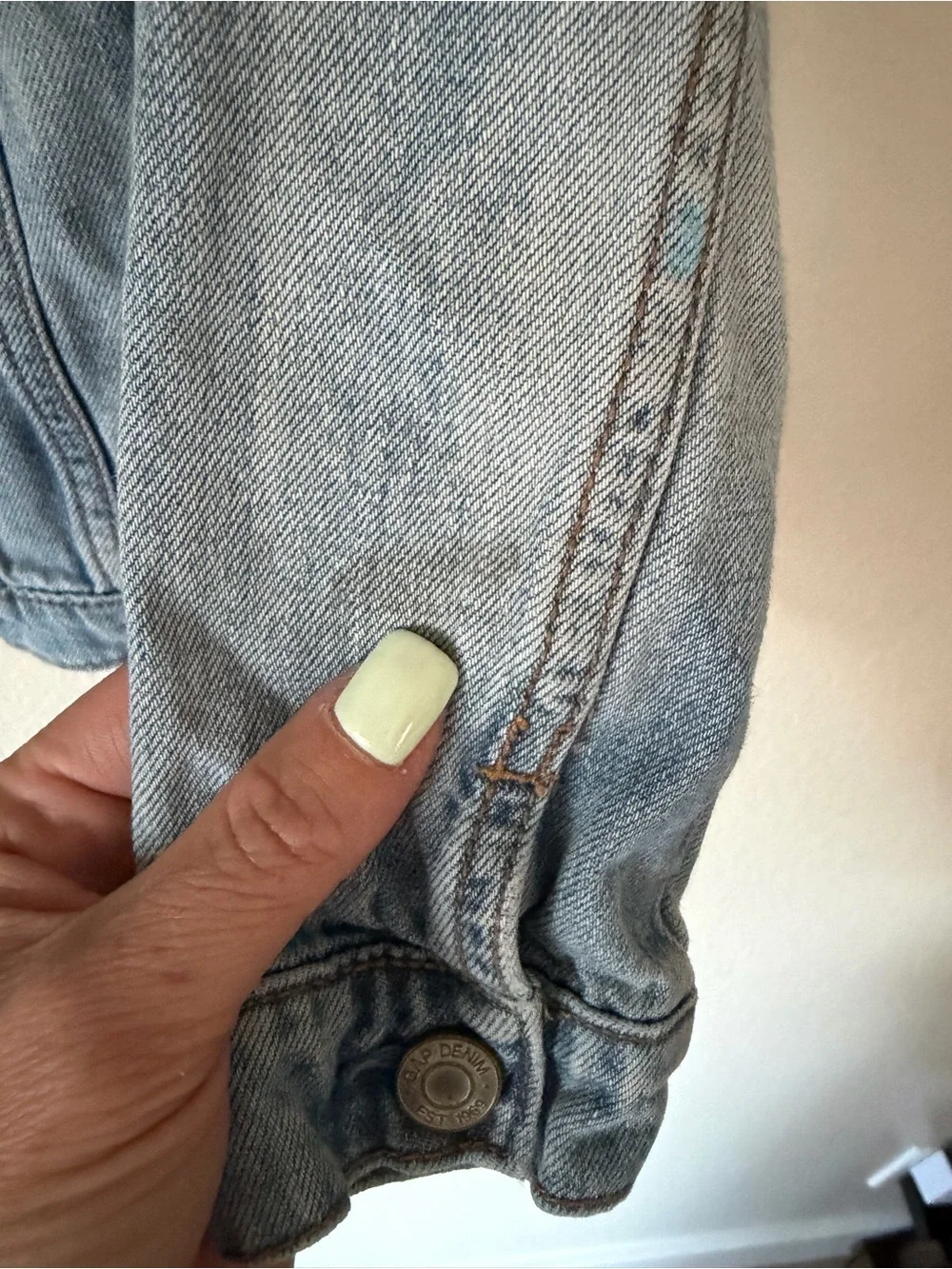 GAP Kids Faded Blue Denim Jacket
